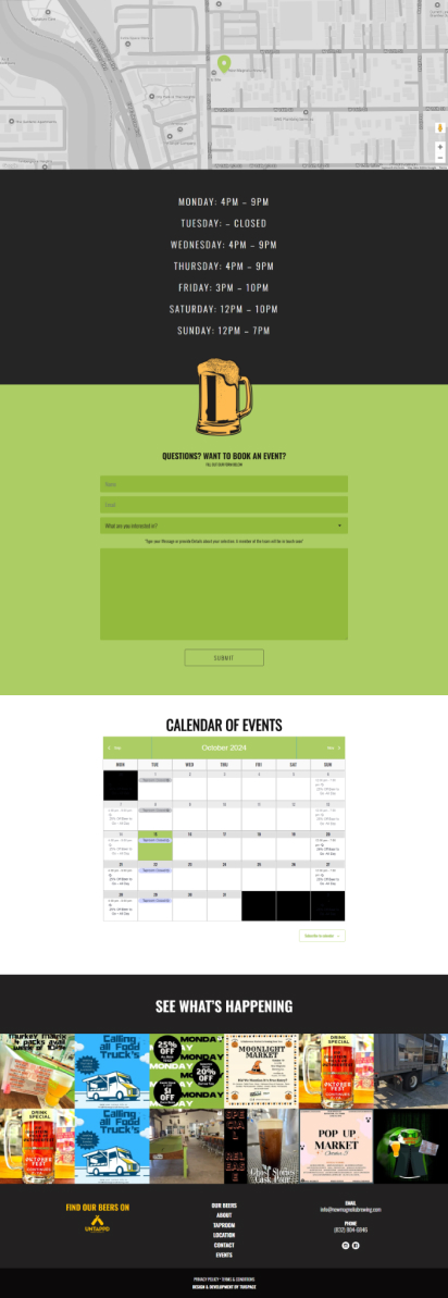 Magnolia landing page